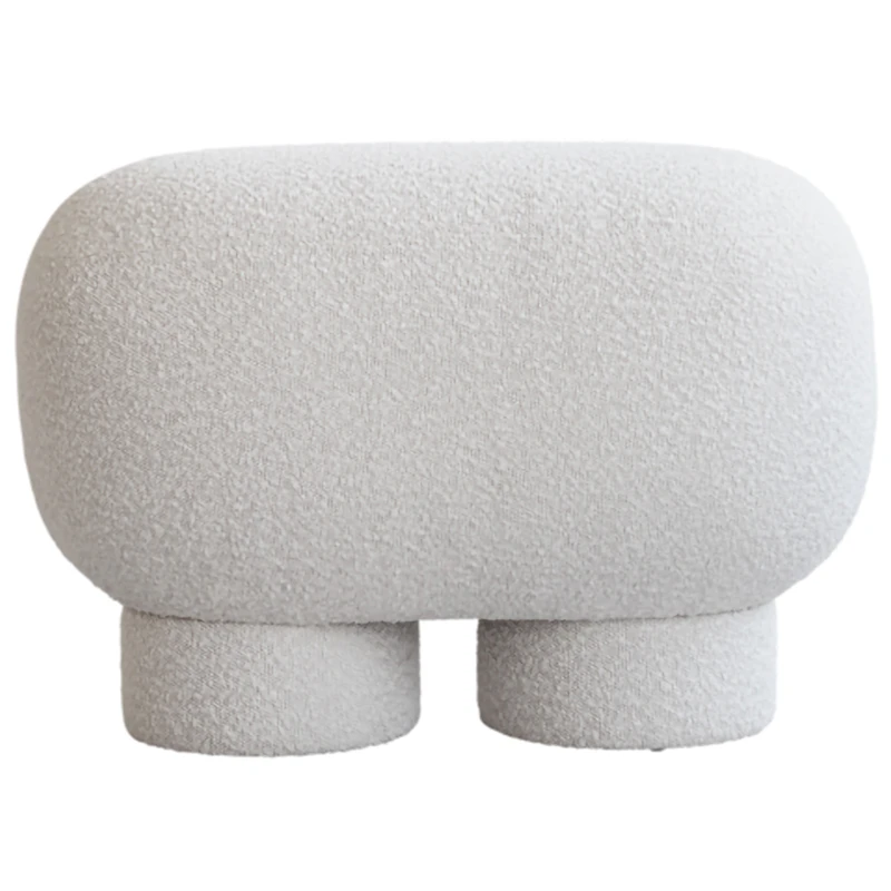 Big Foot Bænk Offwhite, 70 cm