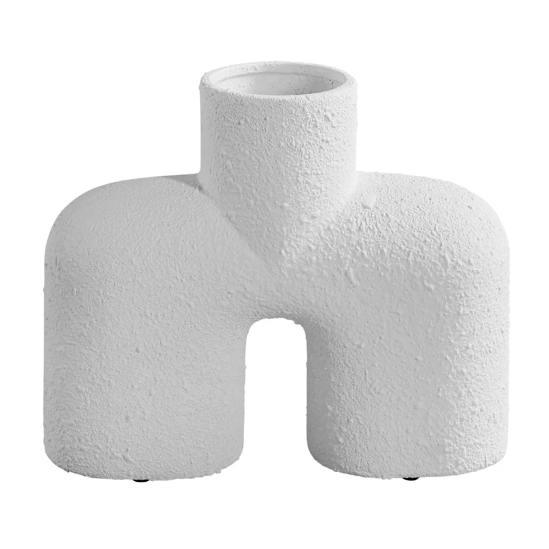 Cobra Uno Dekorativ Vase 25 cm, Bubble White