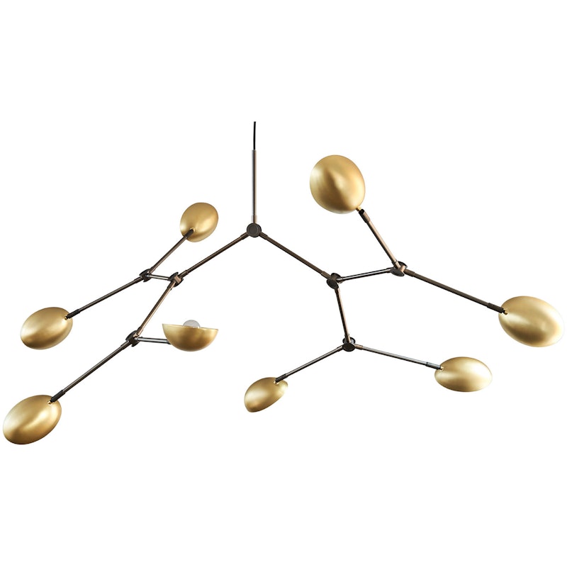 Drop Lysekrone, Messing