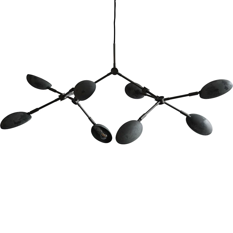 Drop Mini Lysekrone Oxideret