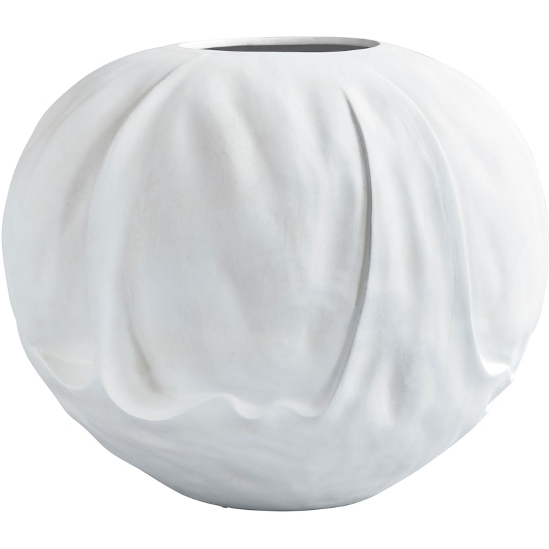 Orimono Vase 50 cm, Elfenbenshvid