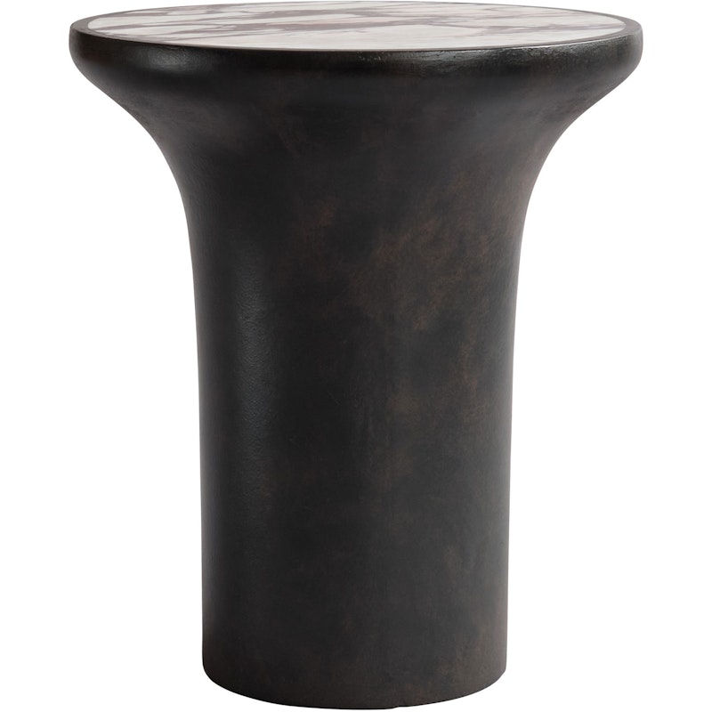 Trumpet Sidebord Coffee / Calacatta, 40 cm