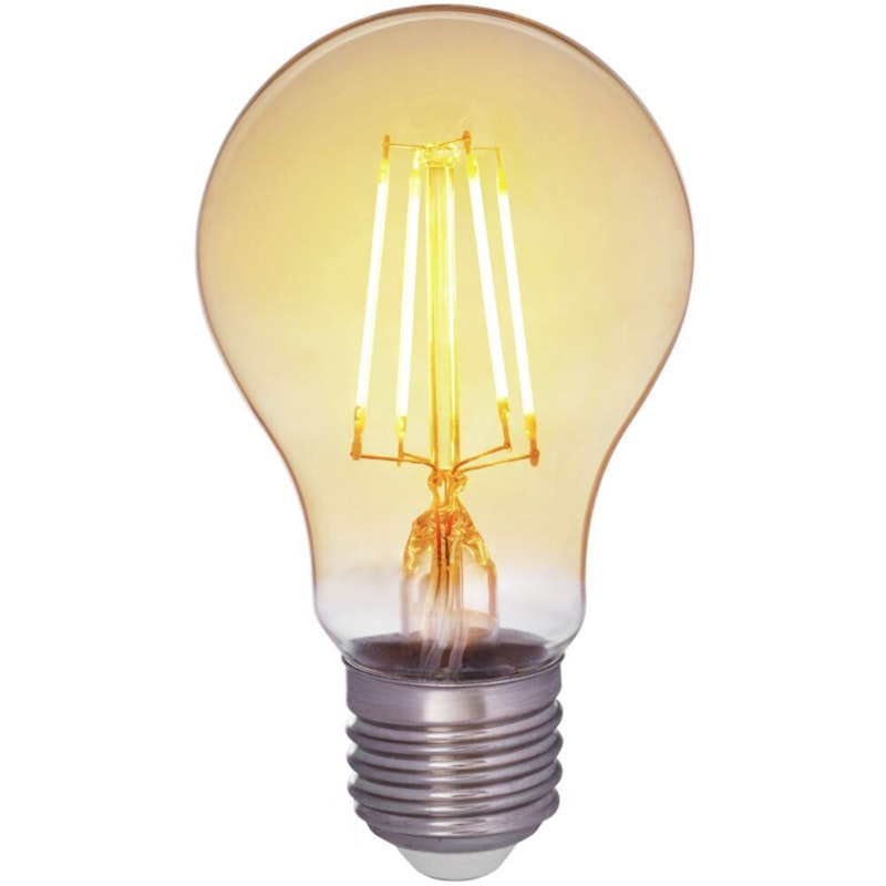 Filament LED Amber E27 2200K 360lm 4,5W Dæmpbar