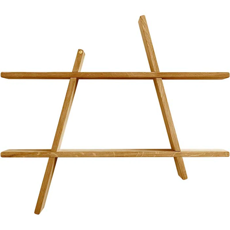 A-Shelf Væghylde L, Olieret Egetræ