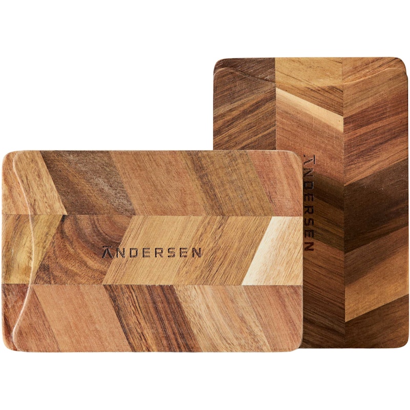 ARC Skærebræt 12x18 cm 2-pak, Acacia