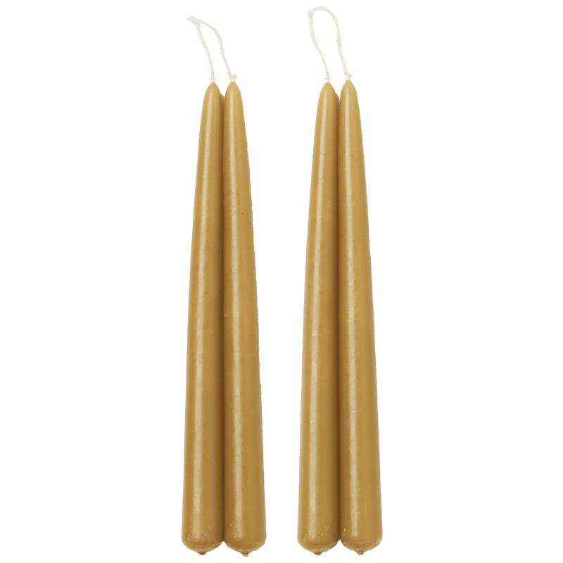 Blossom Stearinlys 4-pak, Oiled Oak