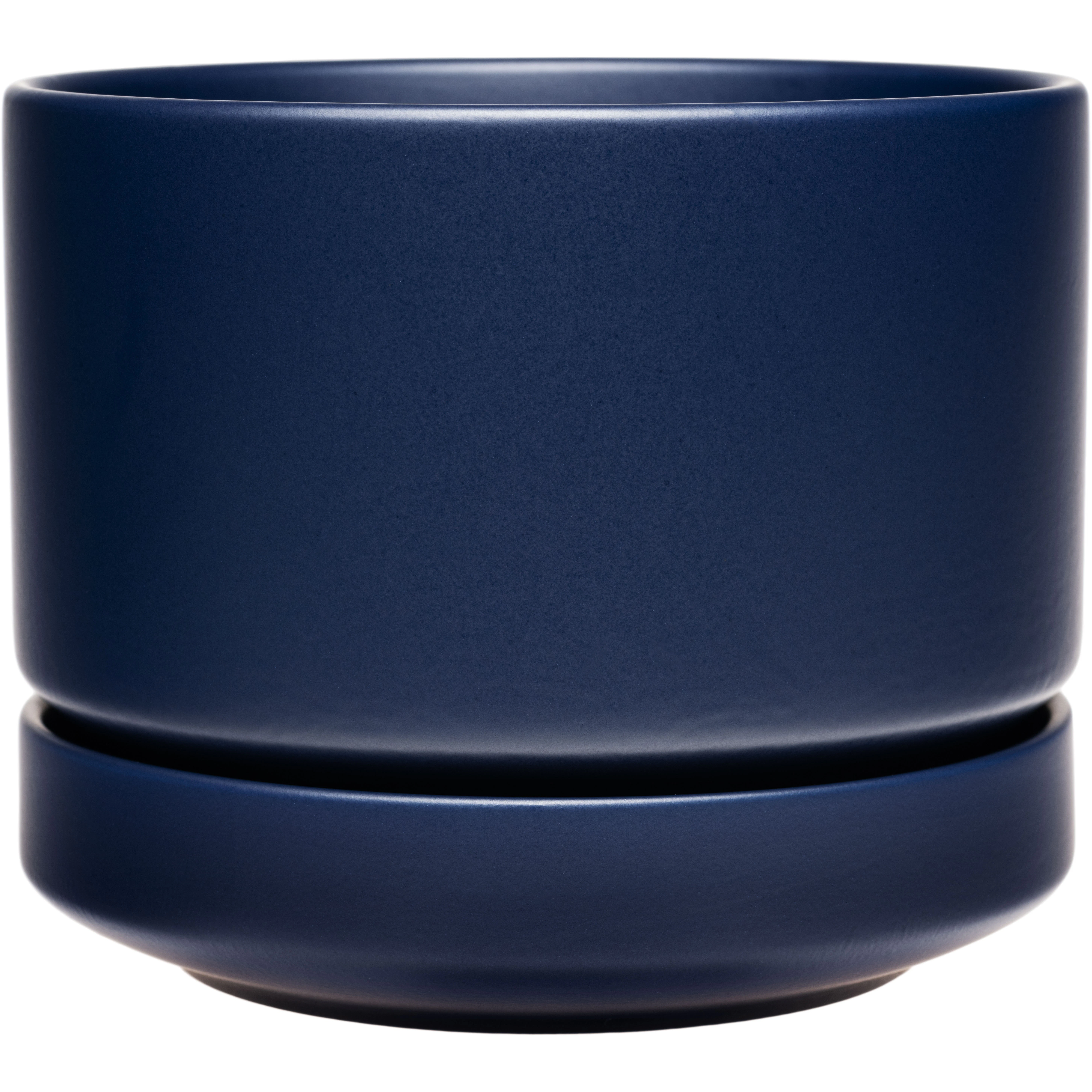 Arabia Sn Krukke Mat Bl&aring; 16 Cm - Krukker Stent&oslash;j Matte Blue - 1080025