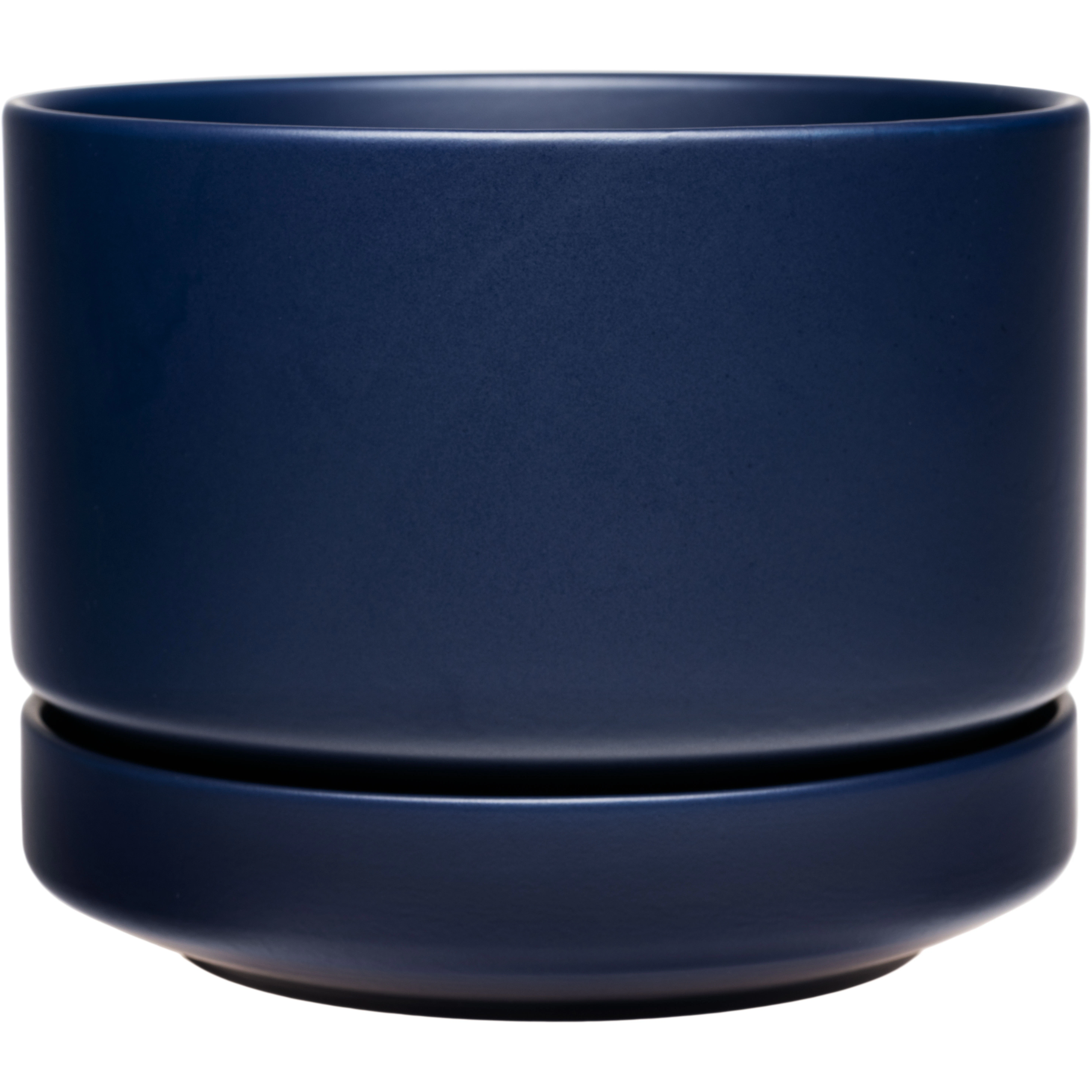 Arabia Sn Krukke Mat Bl&aring; 19 Cm - Krukker Stent&oslash;j Matte Blue - 1080026