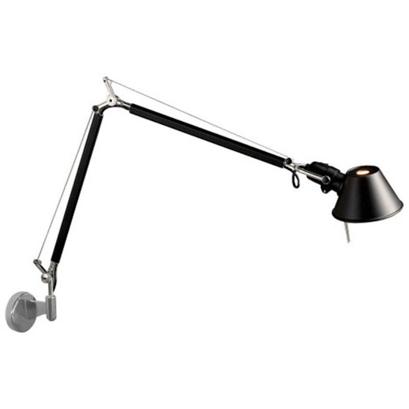 Tolomeo Mini Wall Lamp Væglampe, Sort