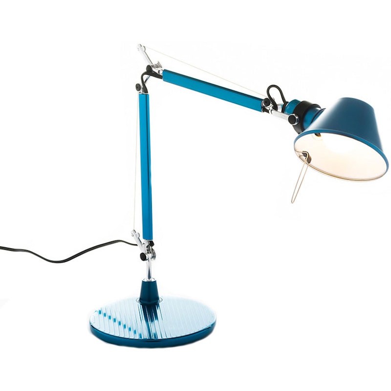 Tolomeo Micro Bordlampe, Anodiseret Blå