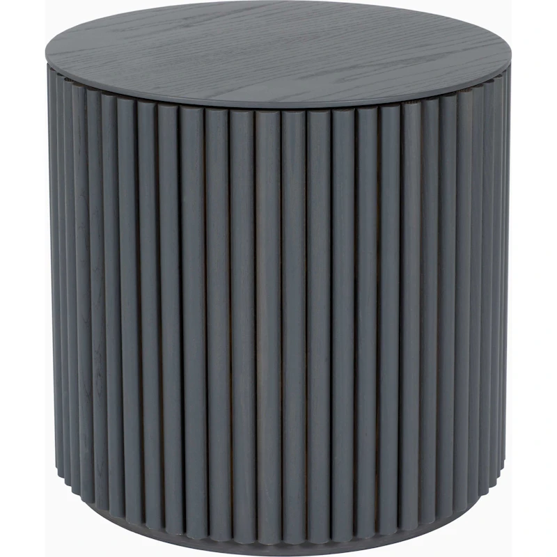 Petit Palais Sidebord 42 cm, Mørkegråbejdset Ask