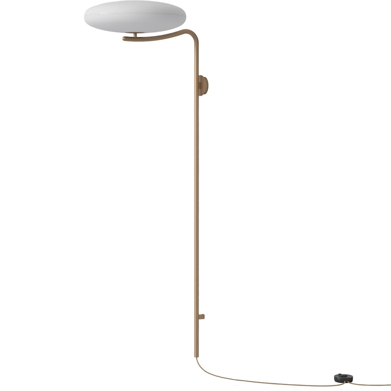 Model 2065 Væglampe, Hvid / Champagne