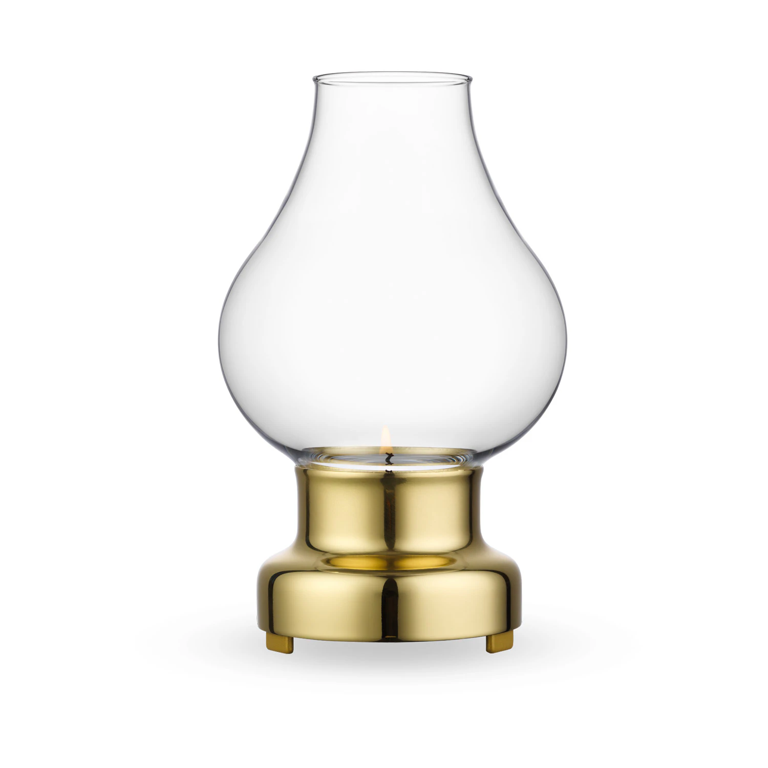 Atelj&eacute; Lyktan Ofir Lanterne - Fyrfadsstager Glas Messing - 205102