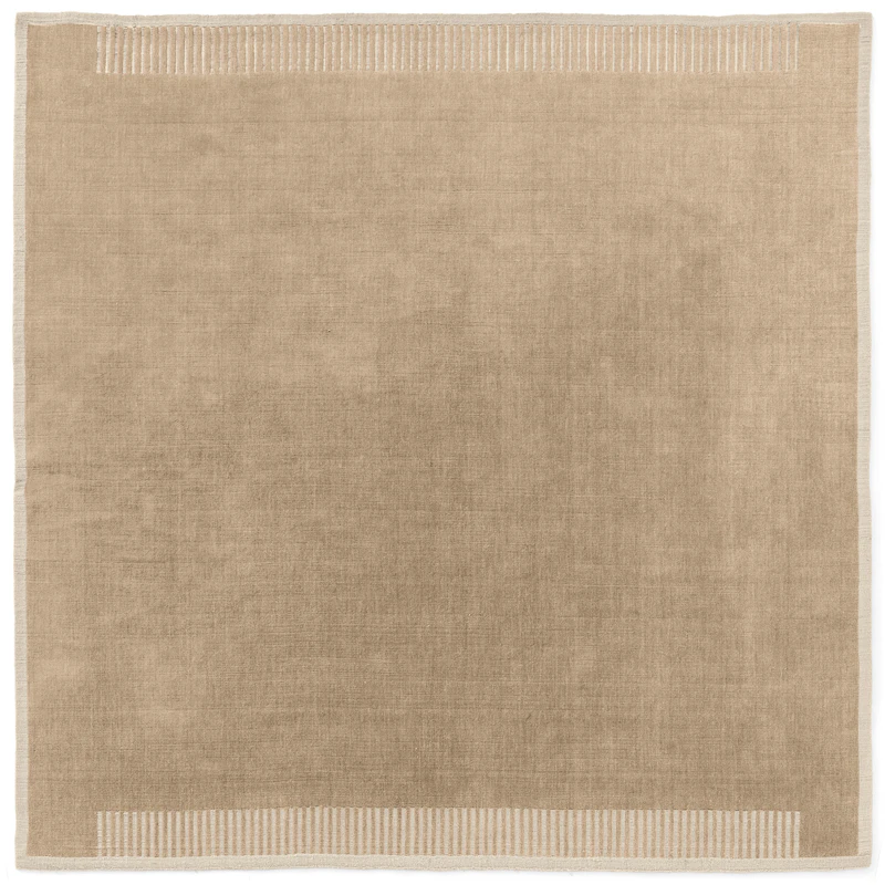 Duomo Uldgulvtæppe 270x270 cm, Limestone Beige
