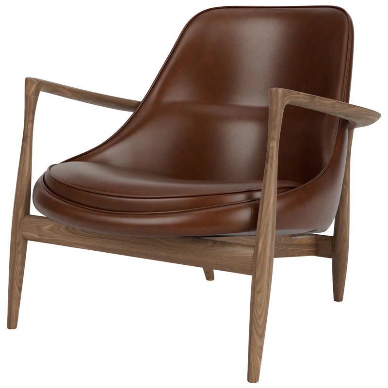 Elizabeth Lænestol, Valnød / Dakar Brown Læder