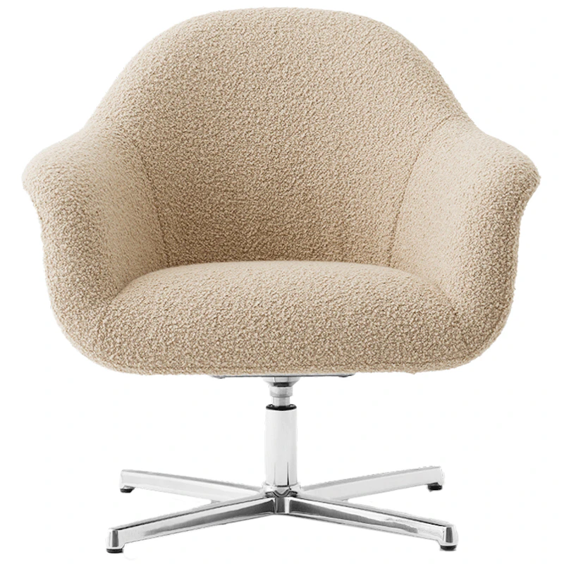 Harbour Loungestol Med Drejefod, Baena 15 / Aluminium
