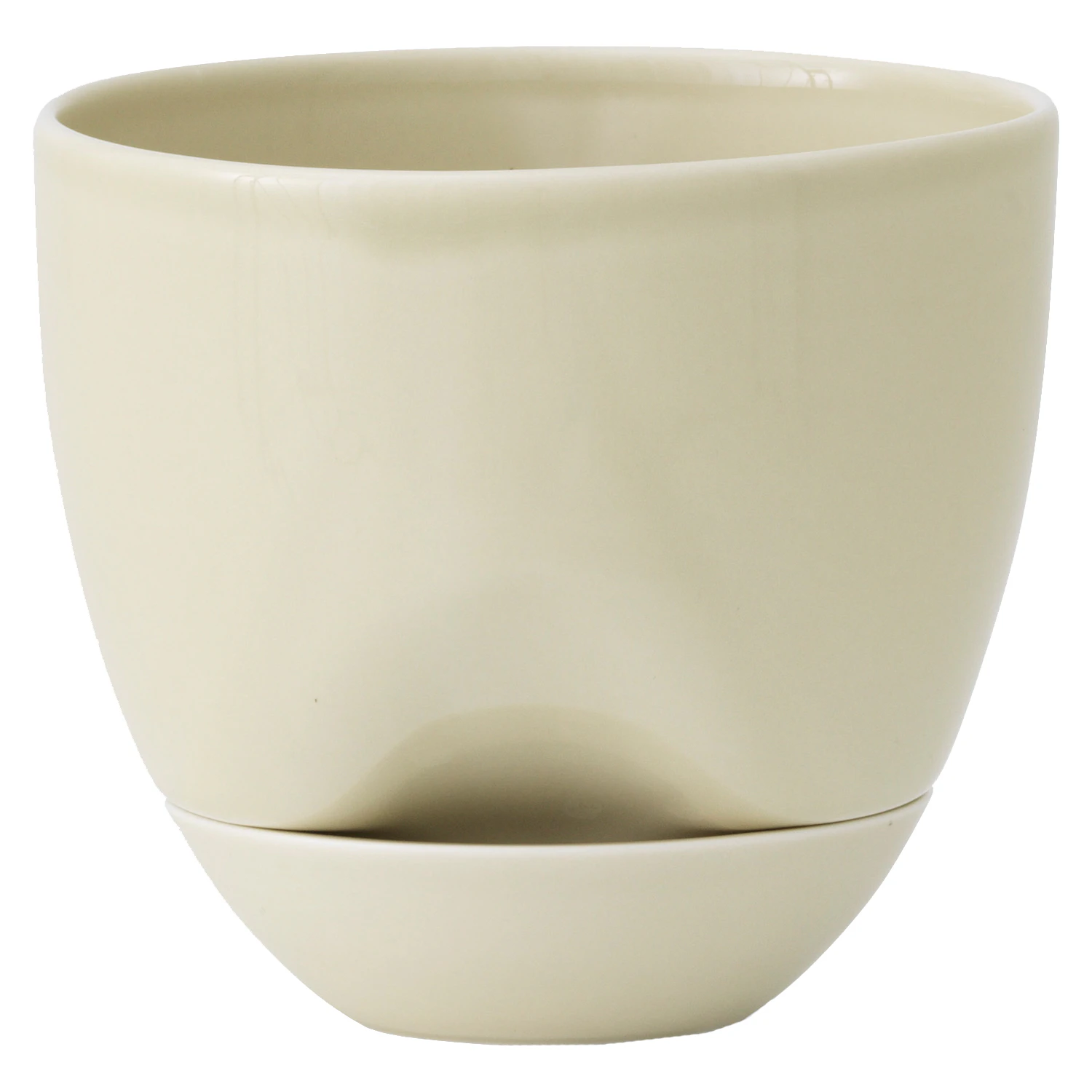 Audo Copenhagen Hydrous Krukke Selvvandende &Oslash;12 Cm - Krukker Stent&oslash;j Ashen - 71187-000903