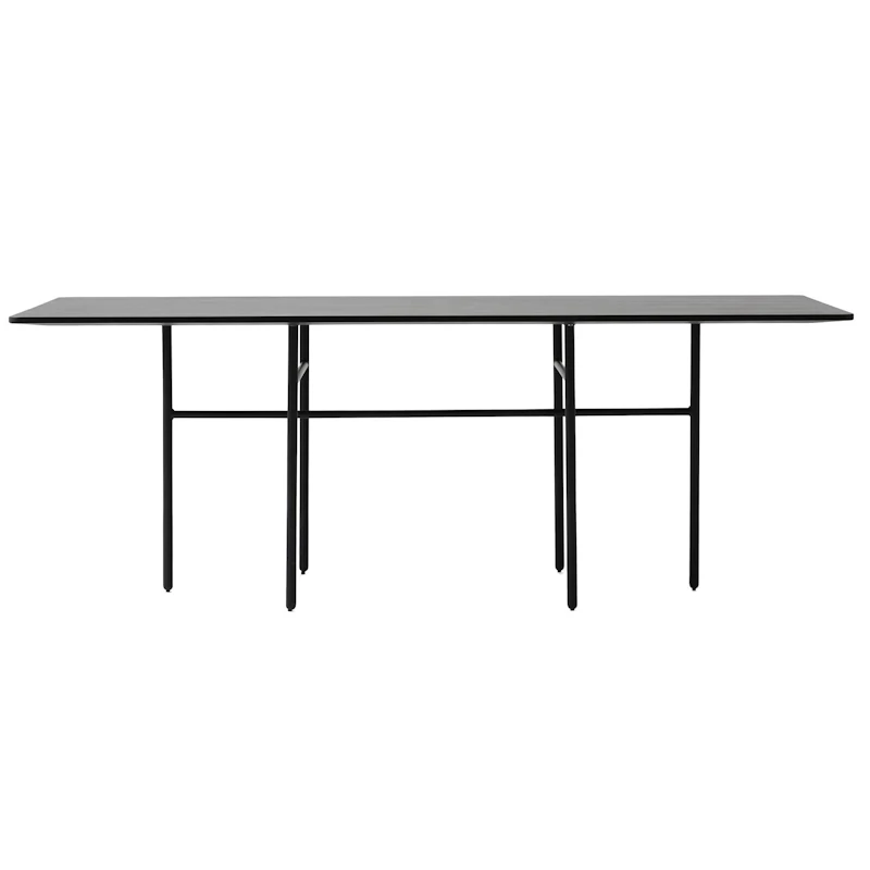 Snaregade Spisebord 90x200 cm, Sort