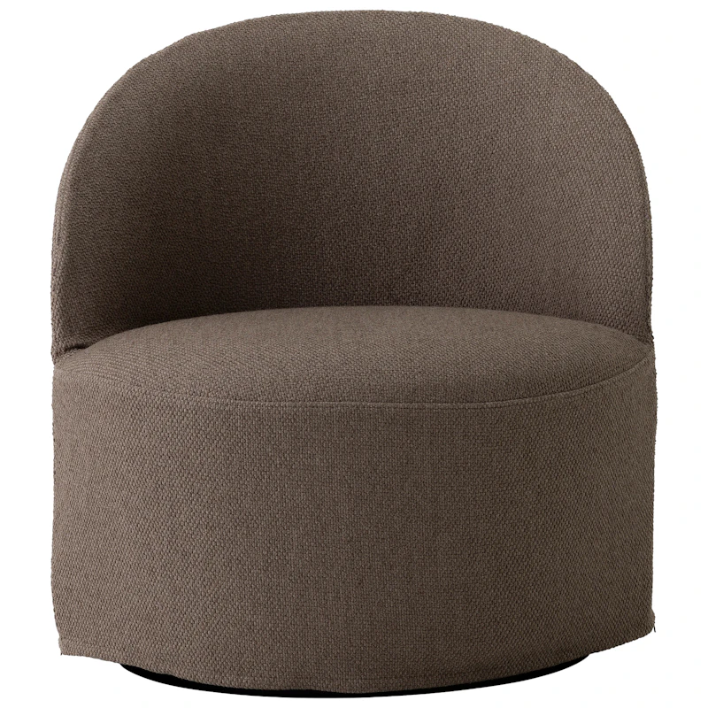 Tearoom Loungestol Med Drejefod, Logan Flint