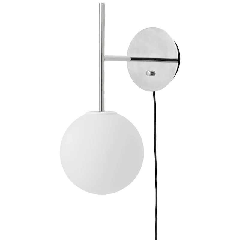 TR Bulb Væglampe, Poleret Stål