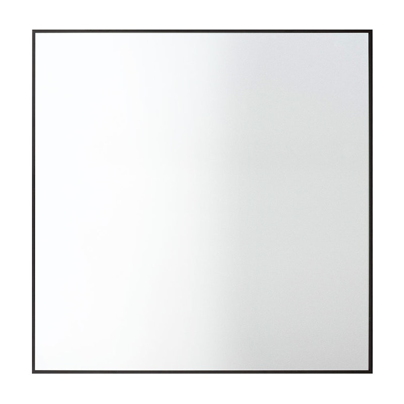 View Mirror 70x70cm, Black