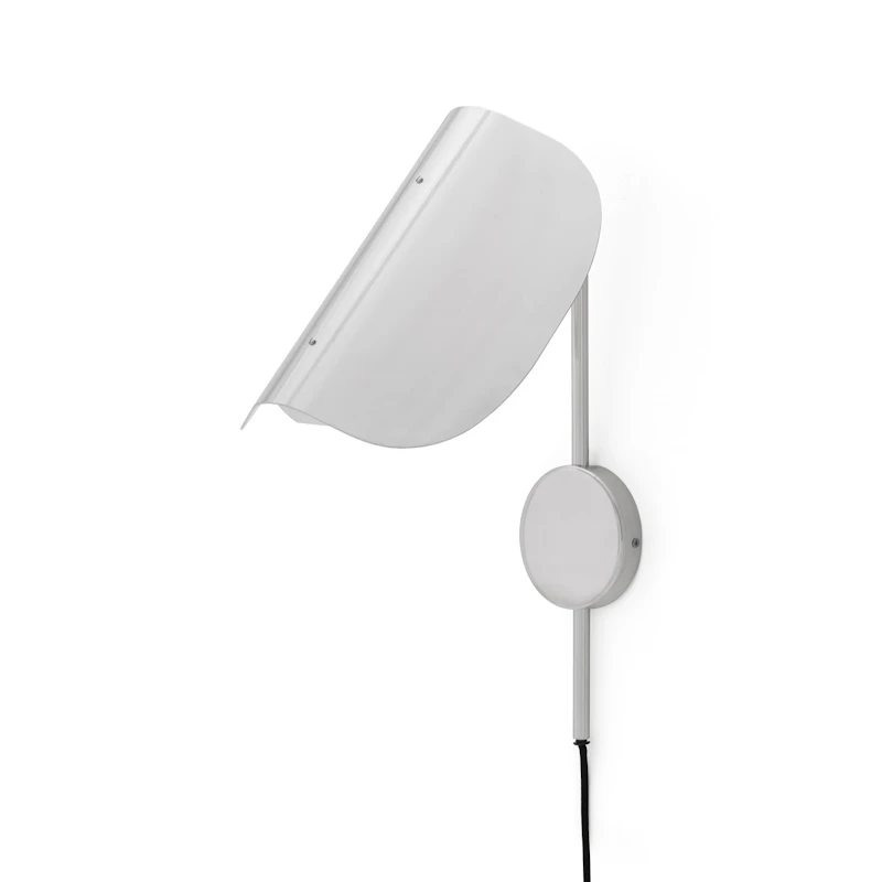 Wing Væglampe, Poleret Aluminium