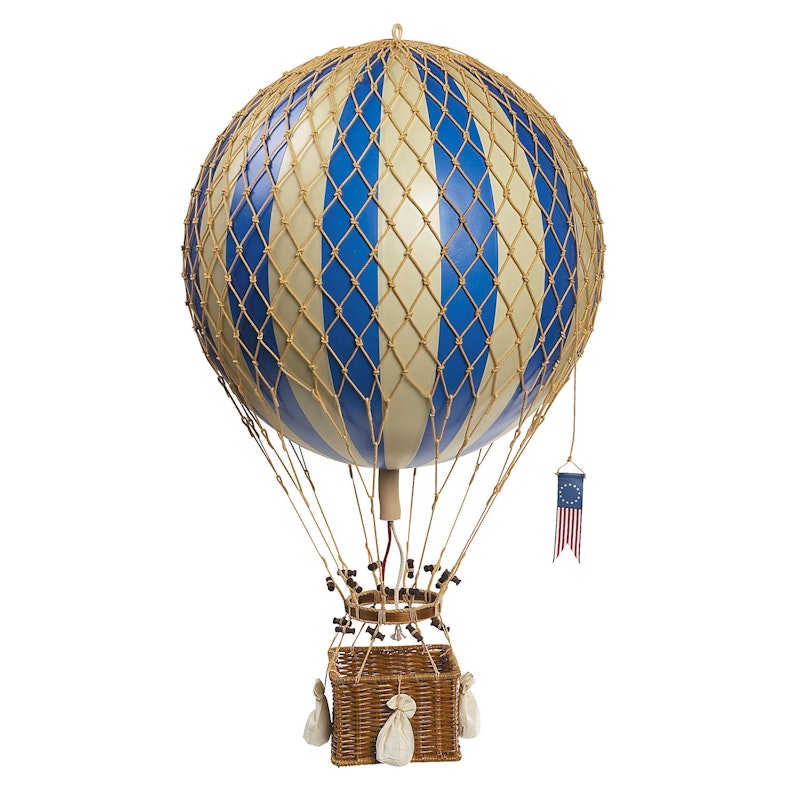 Royal Aero Luftballon 32x56 cm, Blå