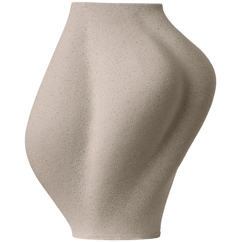 Saltare Vase Ø17 cm, Light Taupe