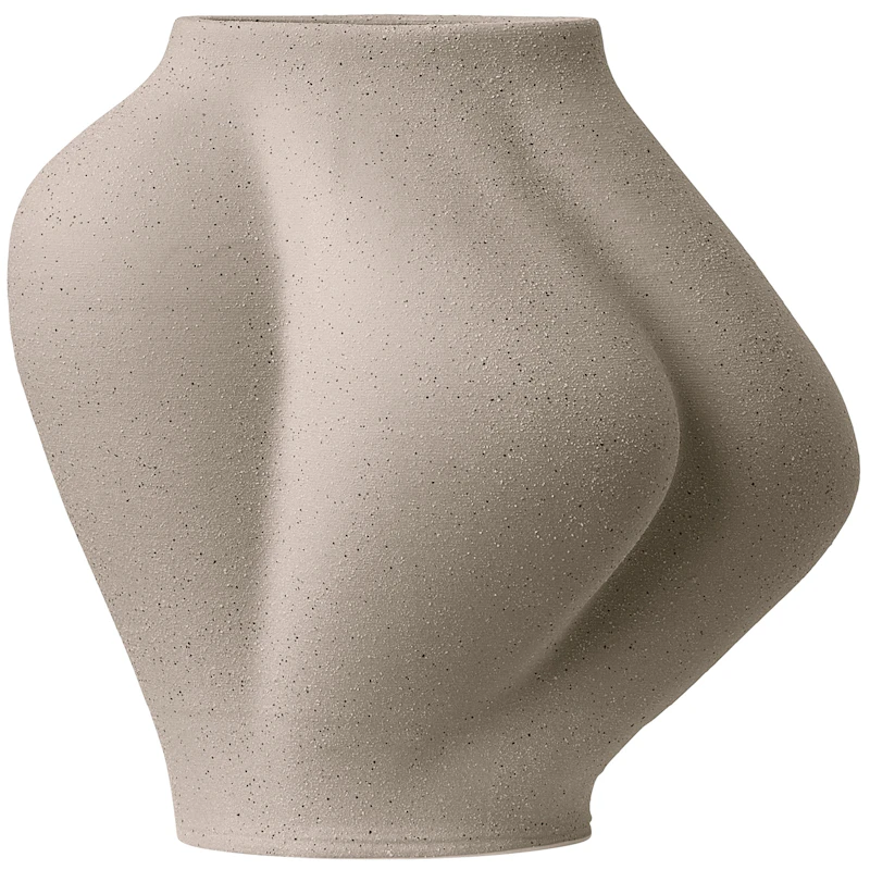 Saltare Vase Ø15 cm, Light Taupe