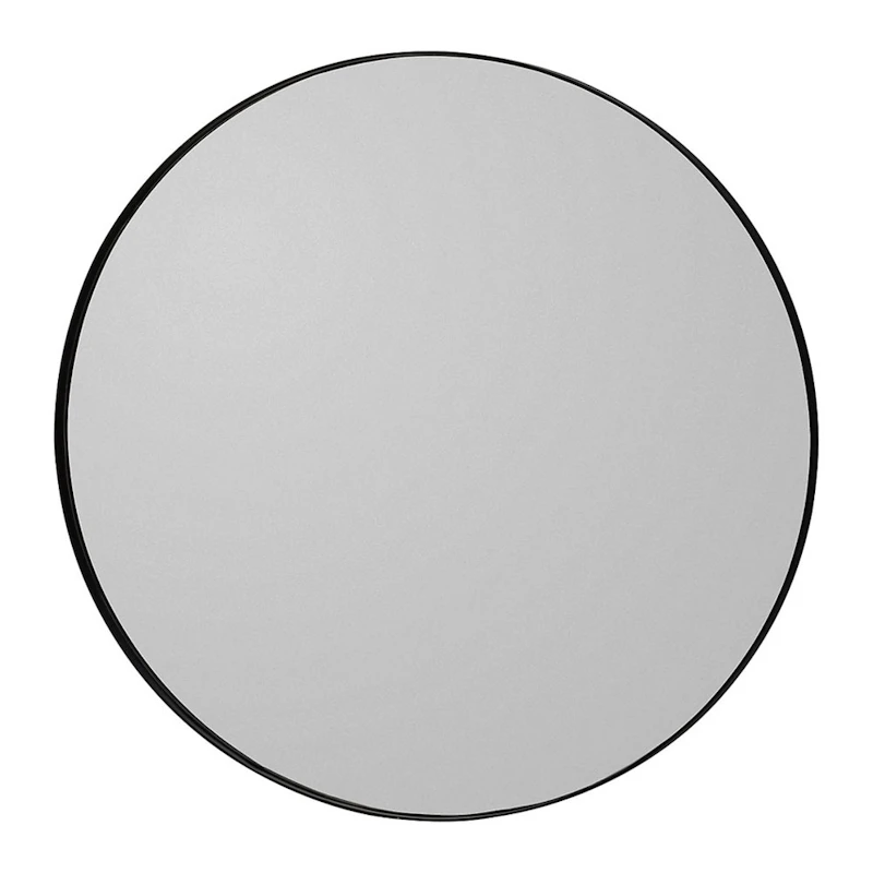 Circum Vægspejl Ø90 cm, Sort