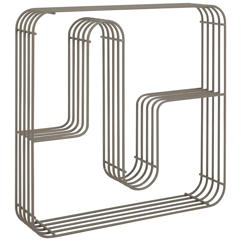 Curva Hylde 45x45 cm, Taupe