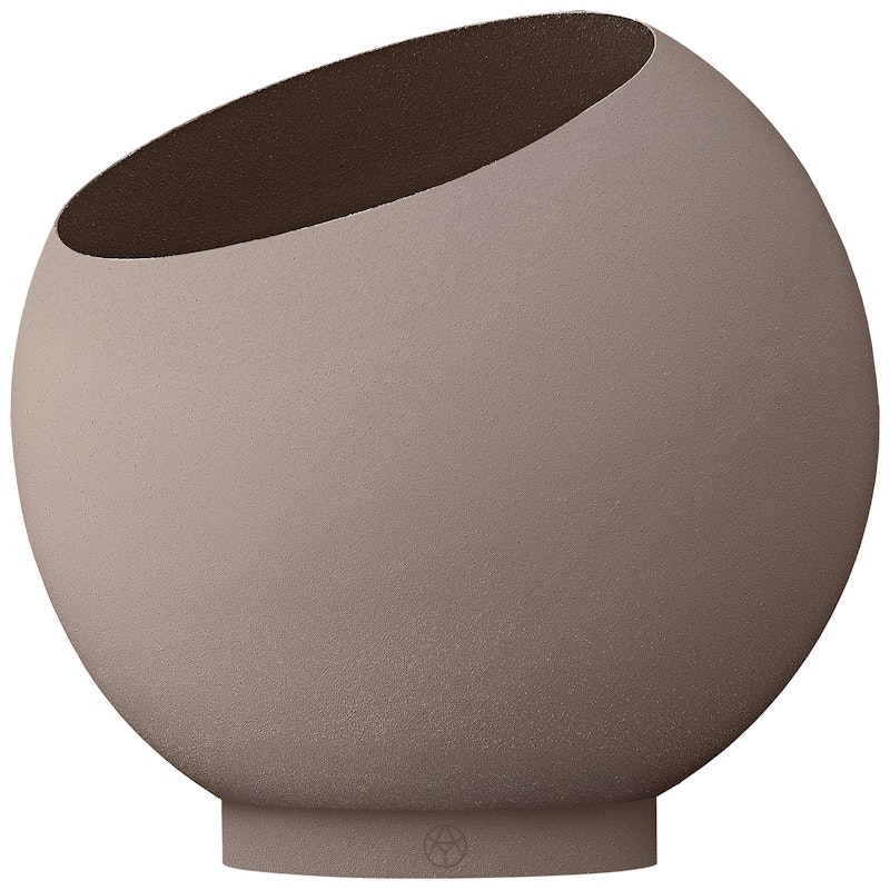 Globe Urtepotte Ø30 cm, Taupe