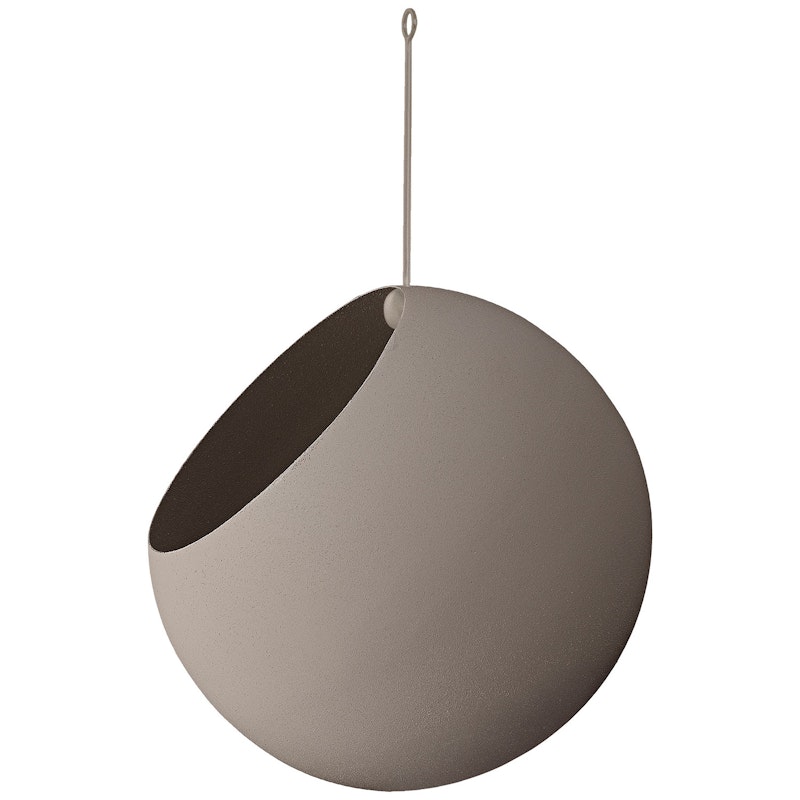 Globe Hængekrukke Ø17 cm, Taupe