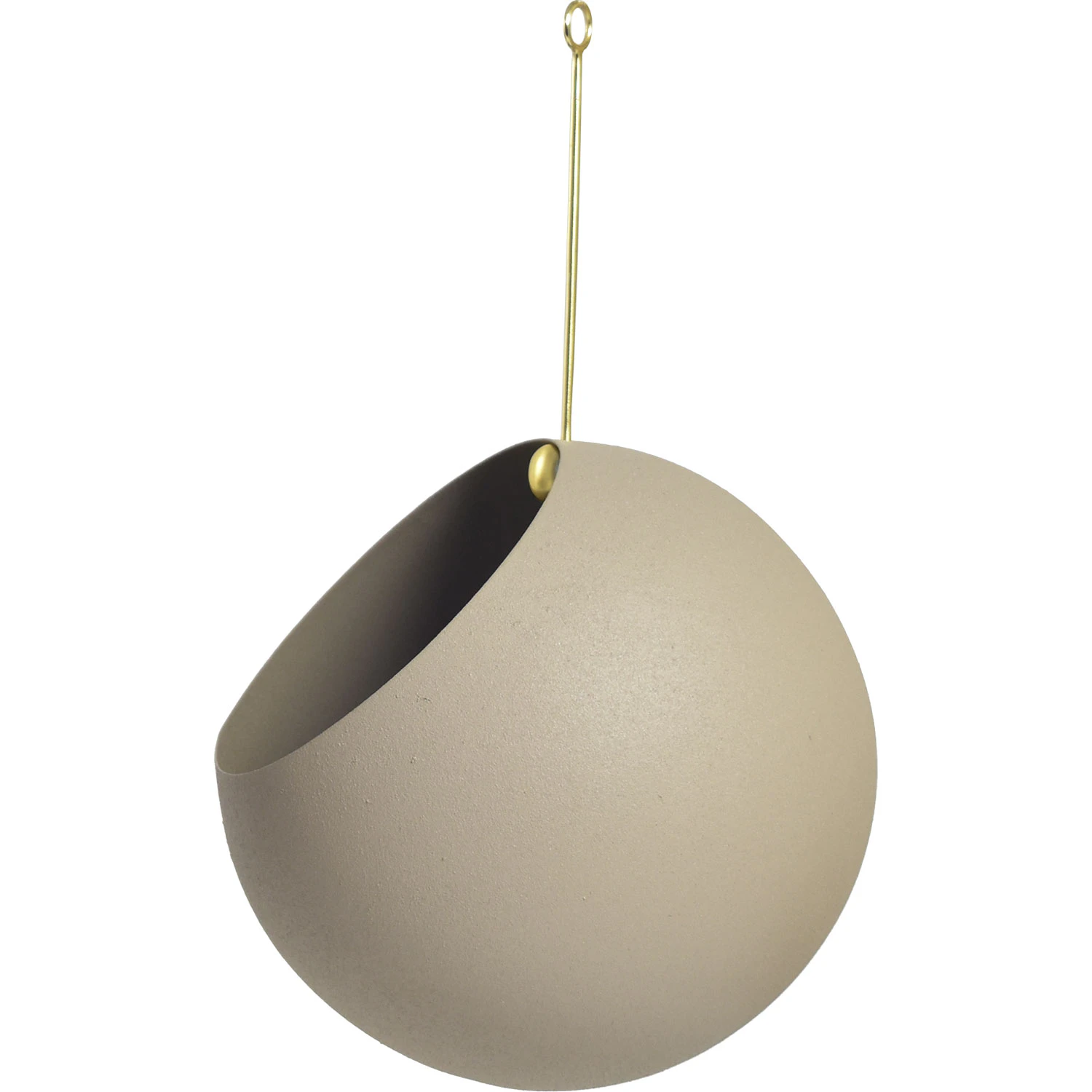Aytm Globe H&aelig;ngekrukke &Oslash;17x28 Cm - Krukker Jern Taupe - 509510044011