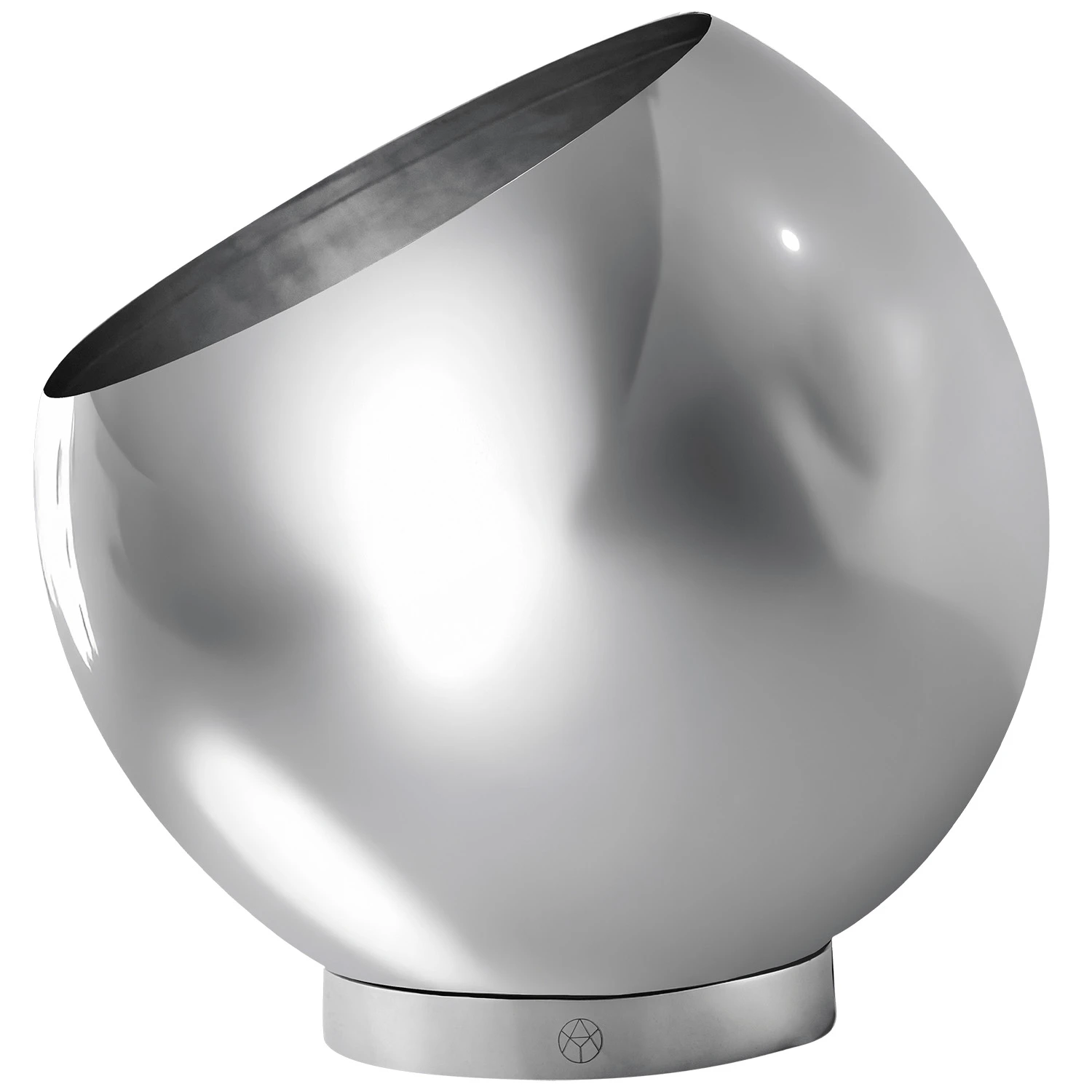 Aytm Globe Urtepotte &Oslash;21 Cm S&oslash;lv - Krukker Rustfrit St&aring;l Silver - 504670004012