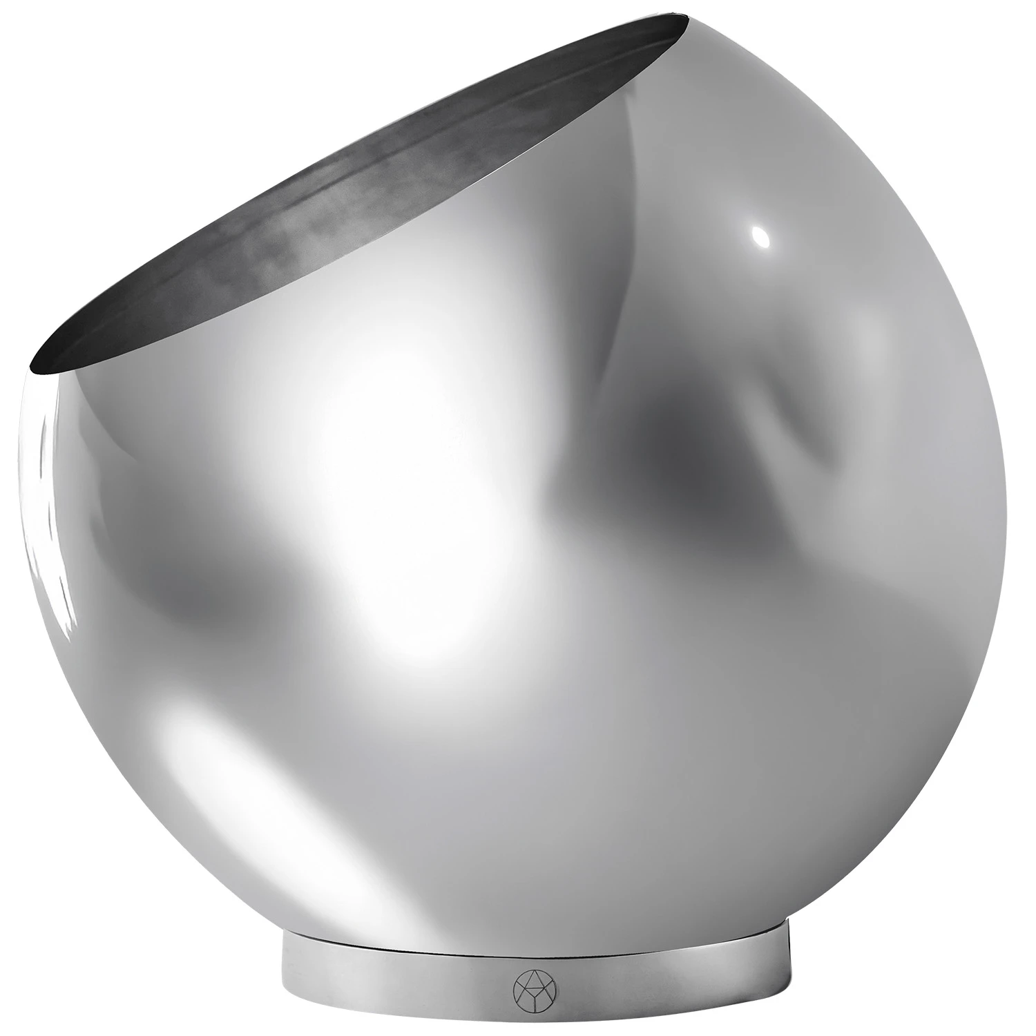 Aytm Globe Urtepotte &Oslash;37 Cm S&oslash;lv - Krukker Rustfrit St&aring;l Silver - 504670004014