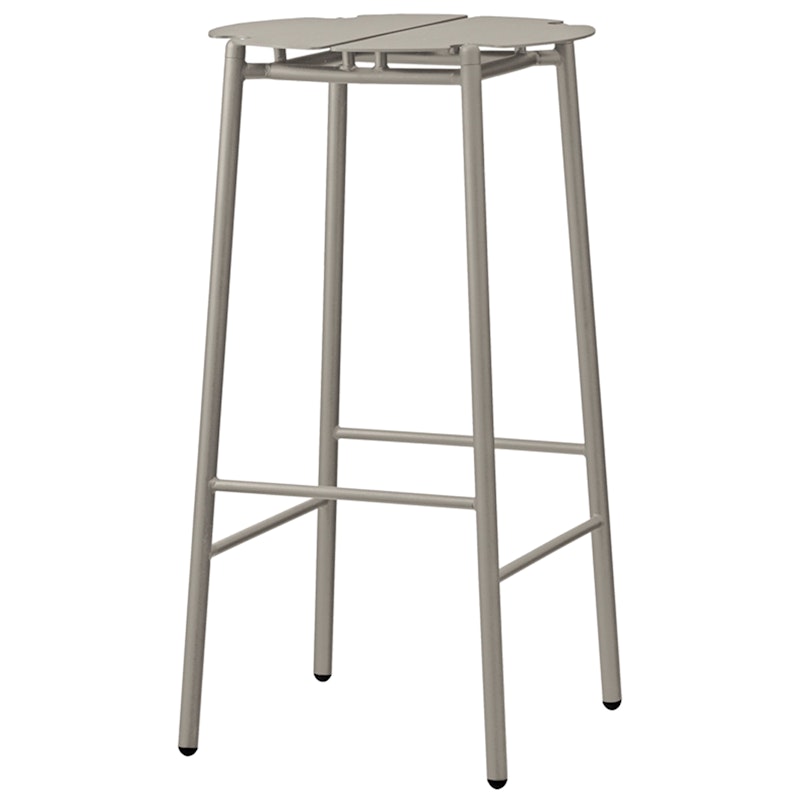 Novo Bar Stool Taupe Ø38xH75CM