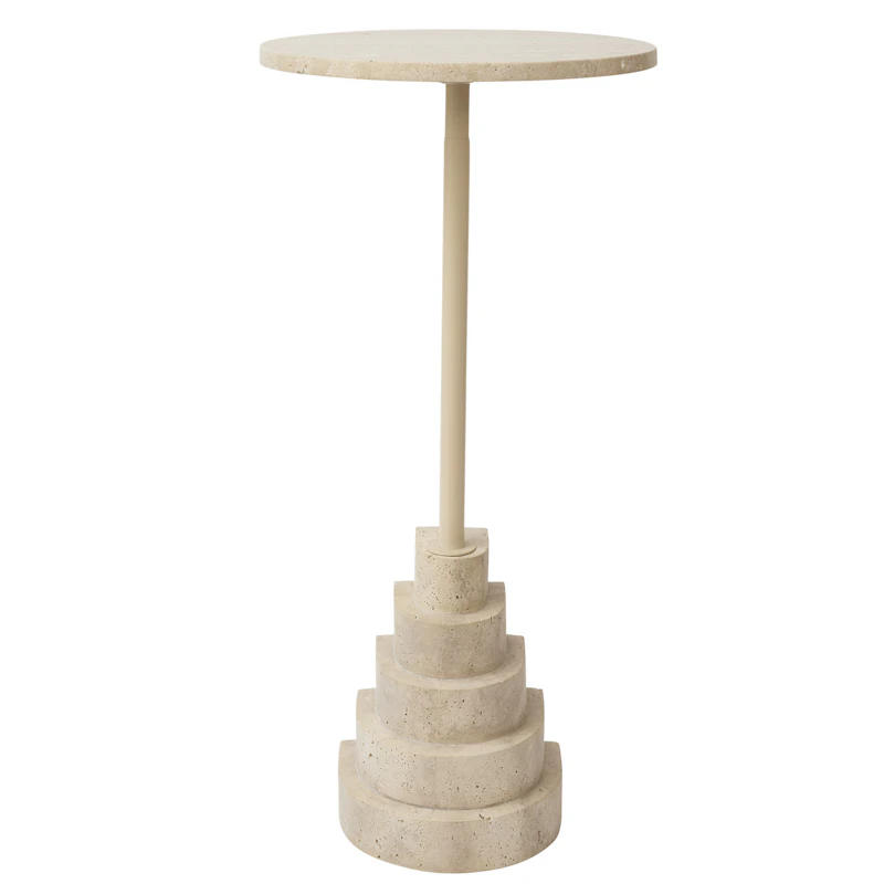 Solum Sidebord Sand/Travertin, 67 cm