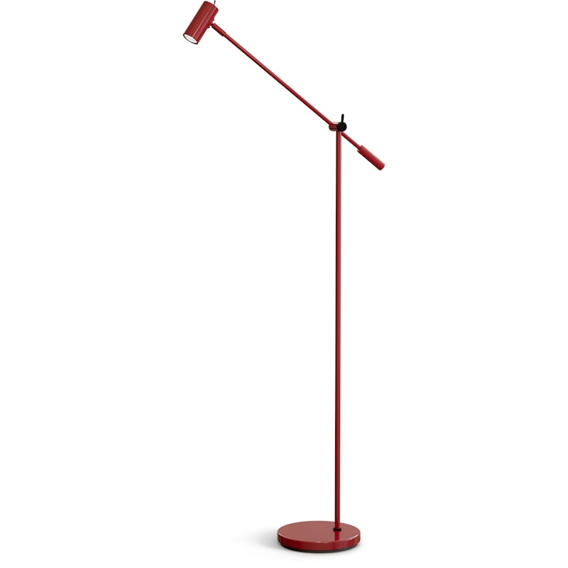 Cato Gulvlampe, Ruby Red / Matsort