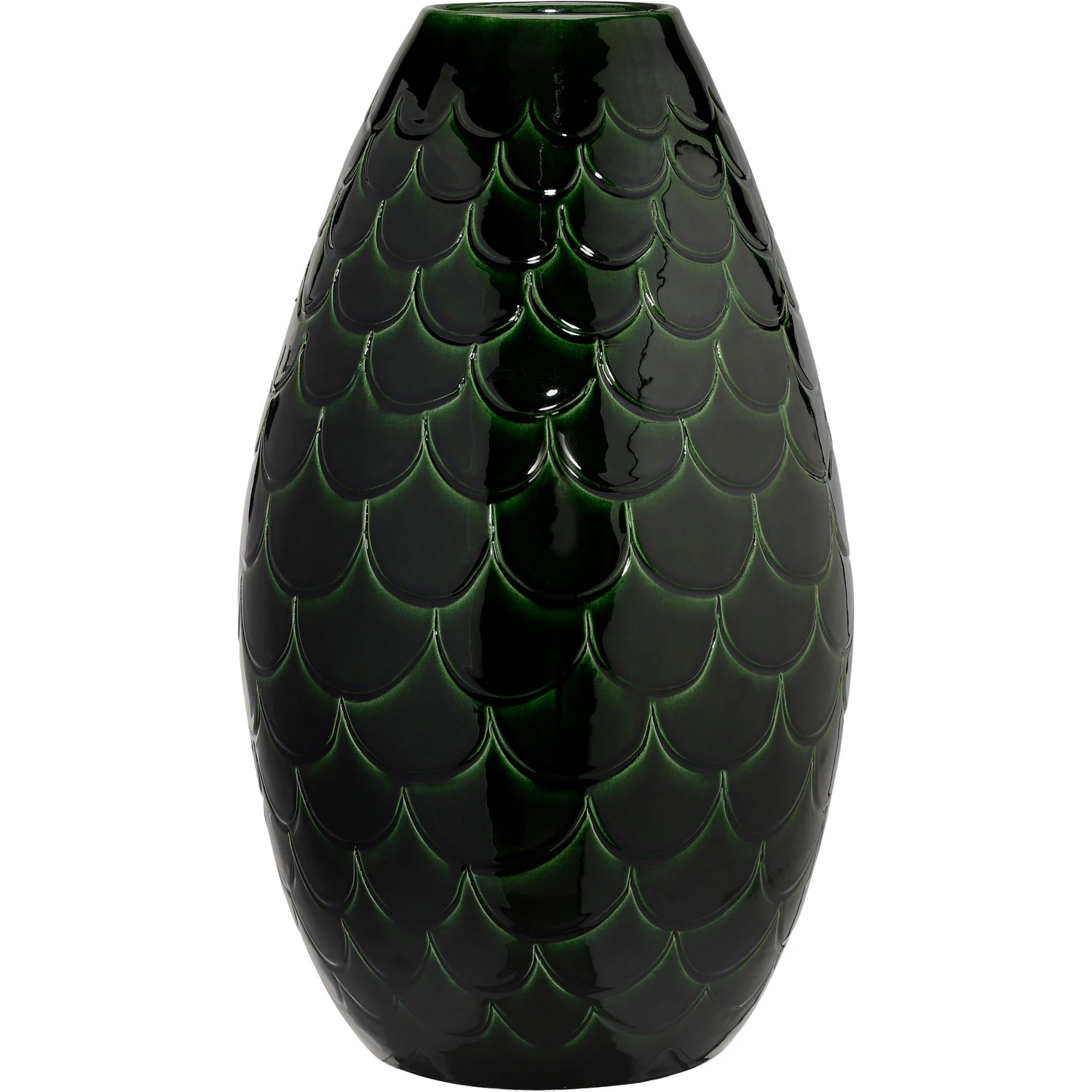 Bergs Potter Misty Vase 40 Cm Green - Krukker Ler Smaragd - MCG40V