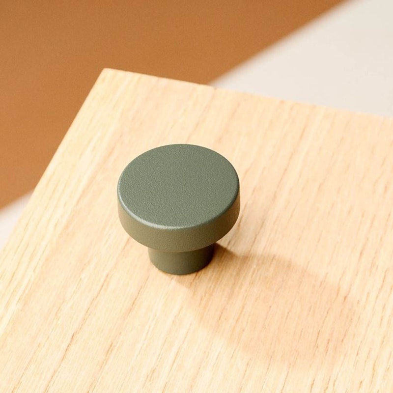 Circular Knop, Ash Green