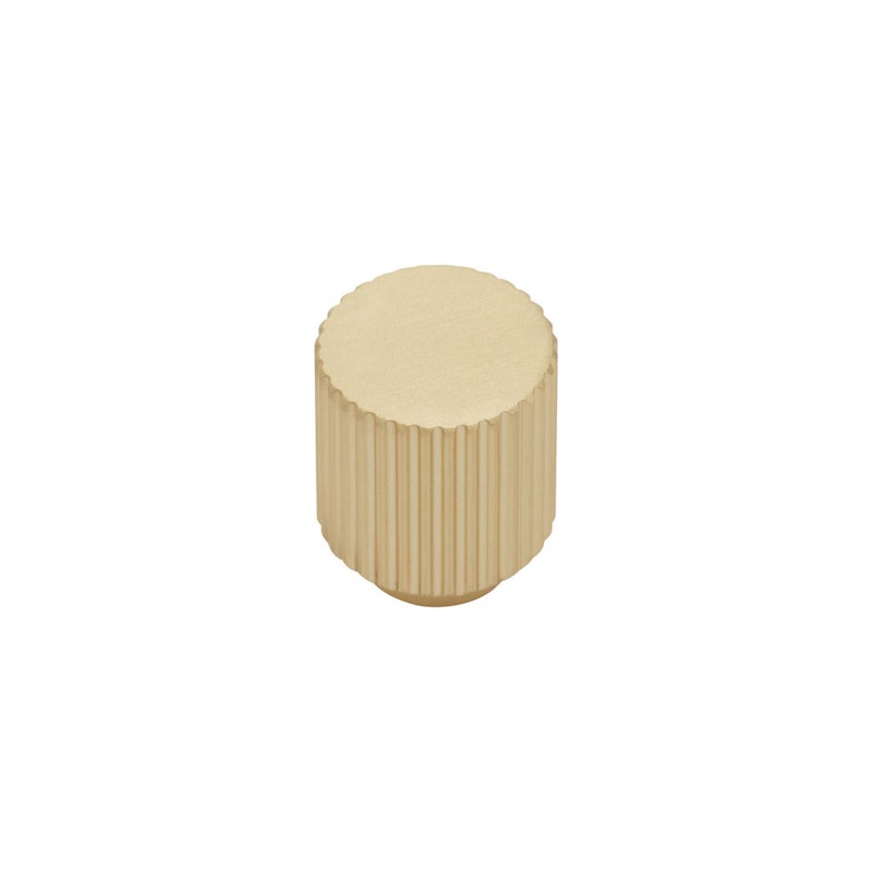 Helix Stripe Knop, Messing