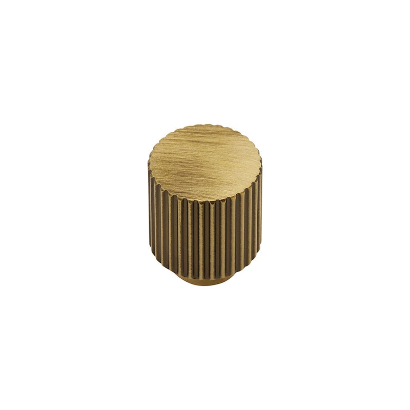 Helix Stripe Knop, Antique bronze