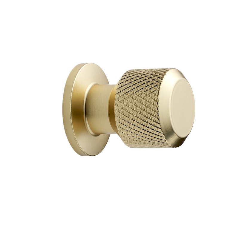 Knob Manor, round gold