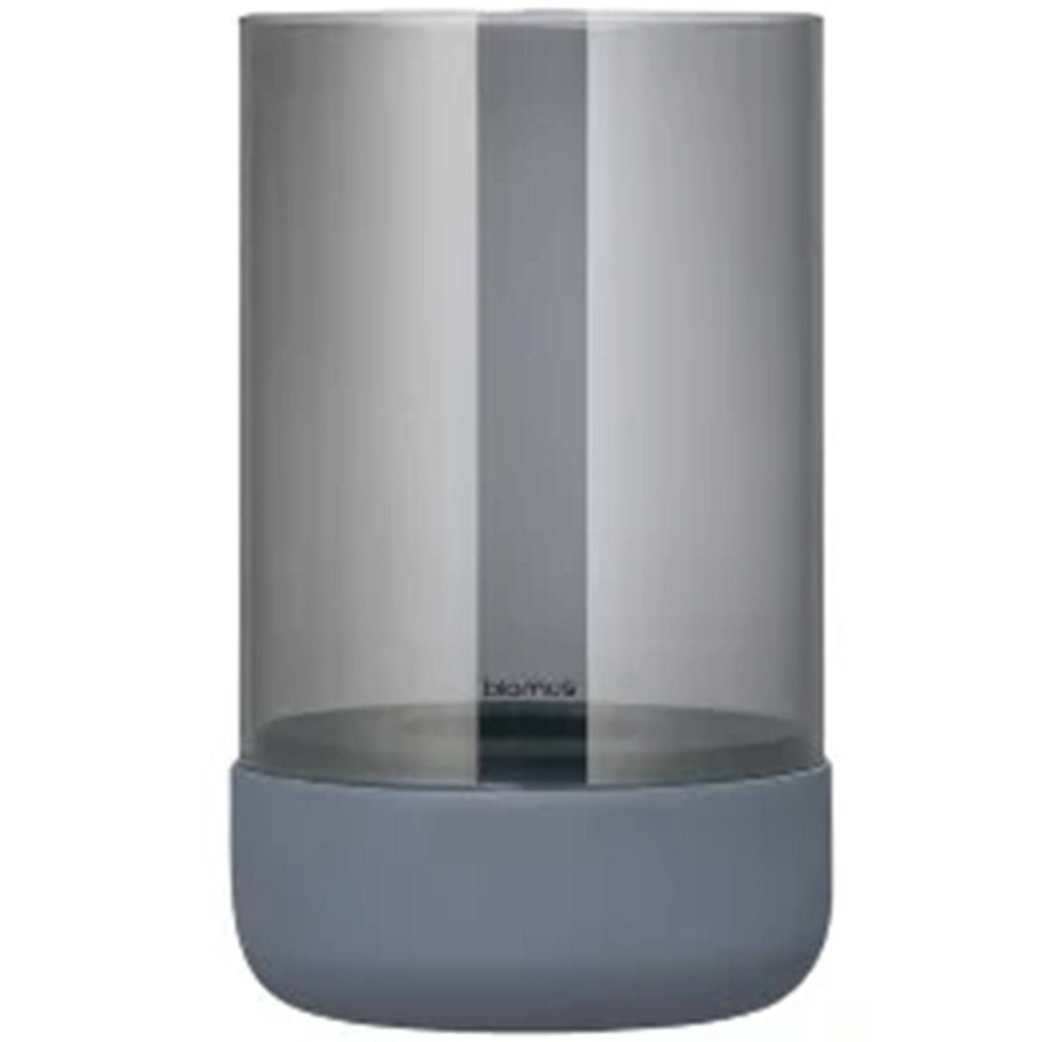 Blomus Calma Lysestage Steel Grey/smoke 20 Cm - Lysestager St&aring;l Steel gray - 66230