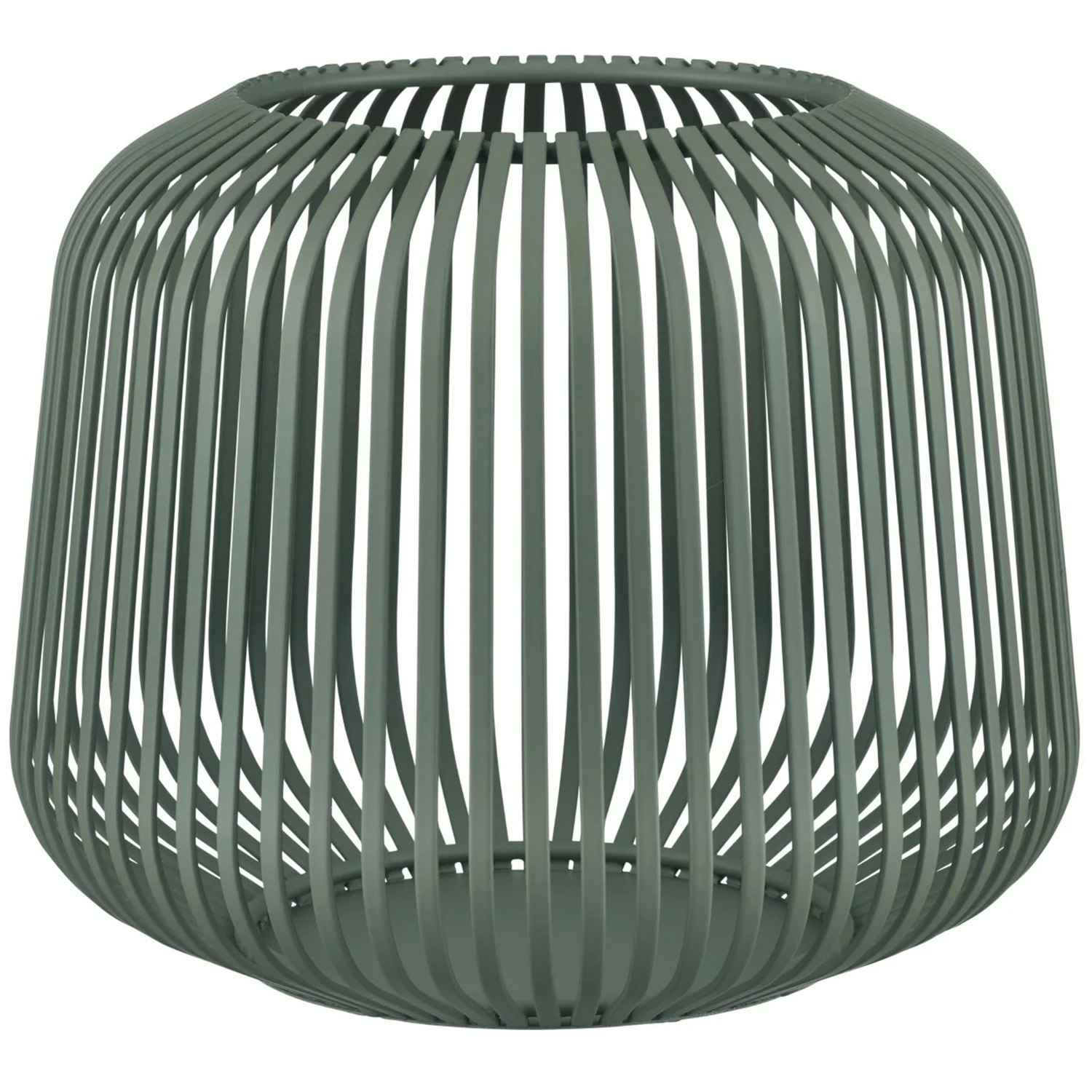 Blomus Lito Lysestage &Oslash;20 Cm Agave Green - Lysestager Pulverlakeret St&aring;l Gr&oslash;n - 64661