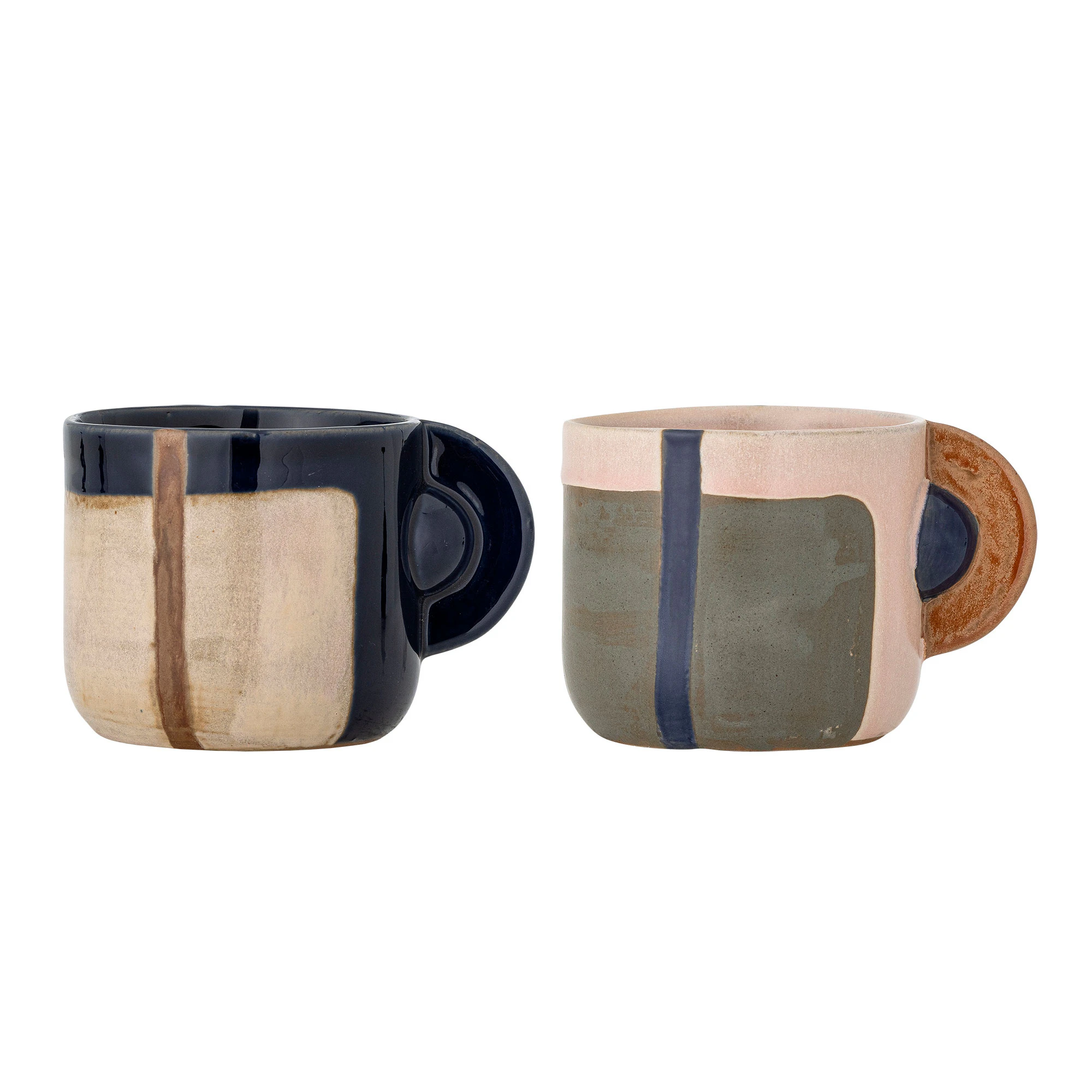 Bloomingville Bolivia Cup 2-pack - Kaffekopper Stent&oslash;j Multi - 82063178