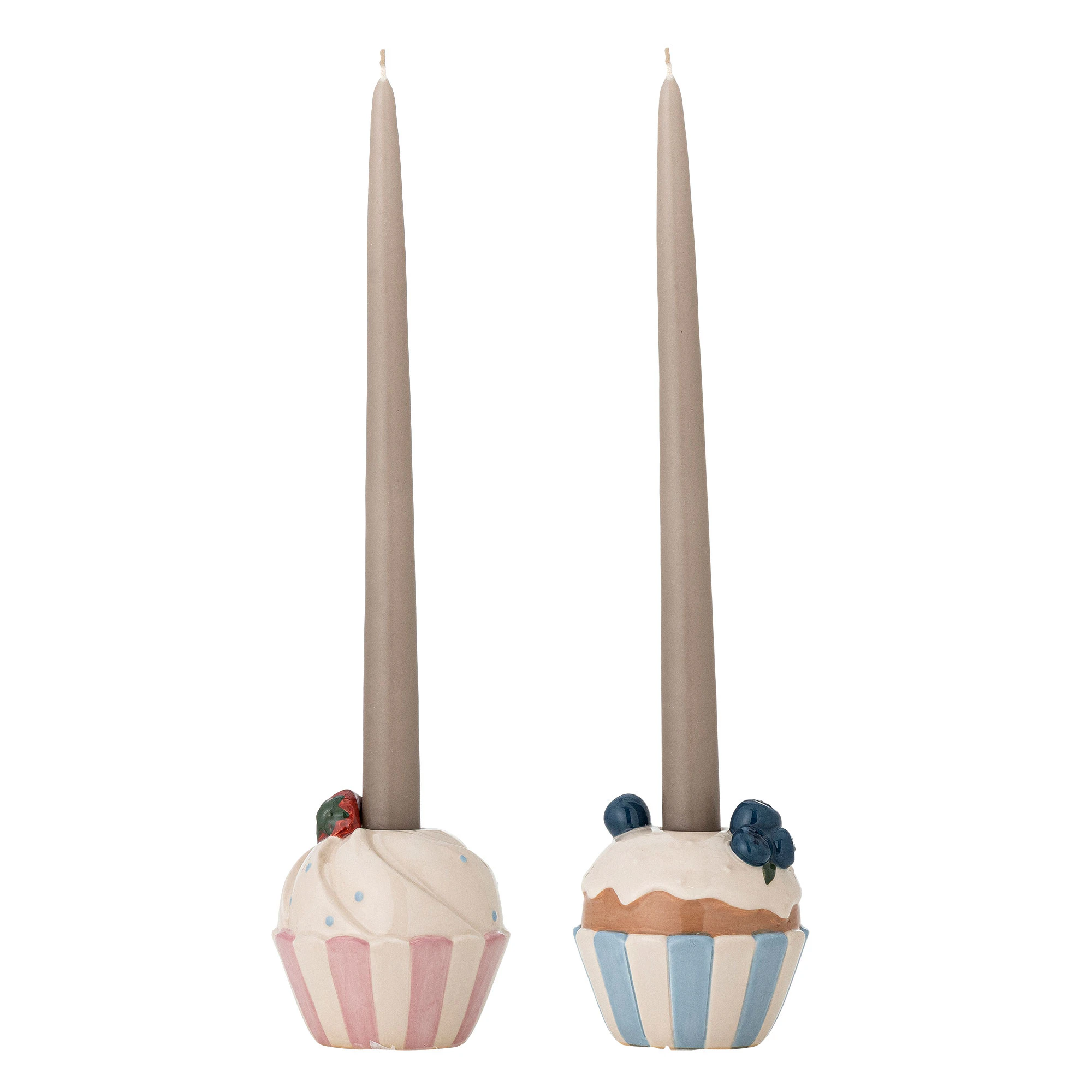 Bloomingville Chip Candle Holder - Lysestager Stent&oslash;j Multi - 82072738