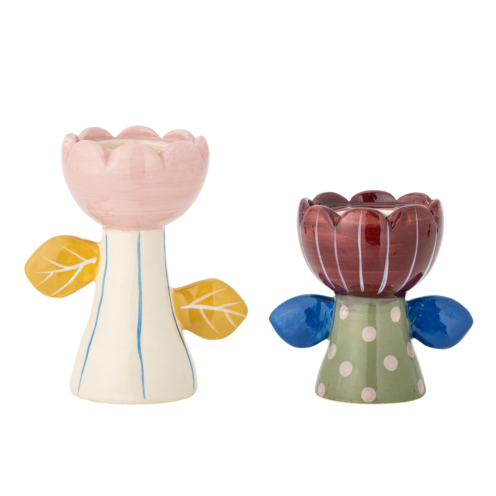 Bloomingville Florita Candle Holder - Lysestager Stent&oslash;j Multi - 82062954