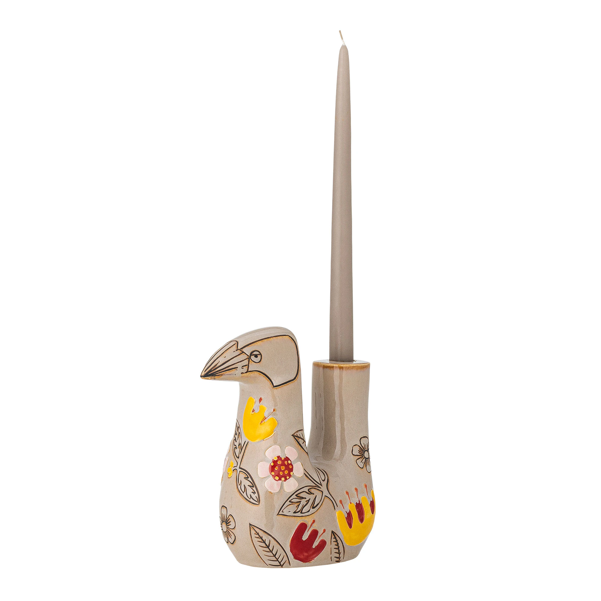 Bloomingville Vivielle Candlestick - Lysestager Stent&oslash;j Multi - 82063144